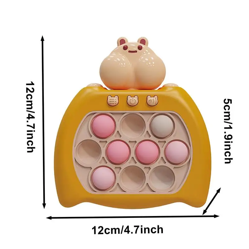 Jogo de empurrar rápido 4 modos jogo de quebra-cabeça portátil brinquedos sensoriais engraçado portátil velocidade empurrando máquina de jogo interativo brinquedo de jogo de inquietação