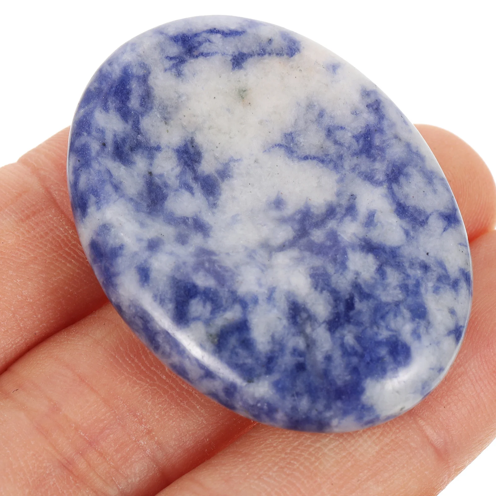 

2Pcs Stress Massage Scraping Plate Natural Thumb Stone Portable Mini Worry Stone for Relaxing Anxiety Relief Pressure