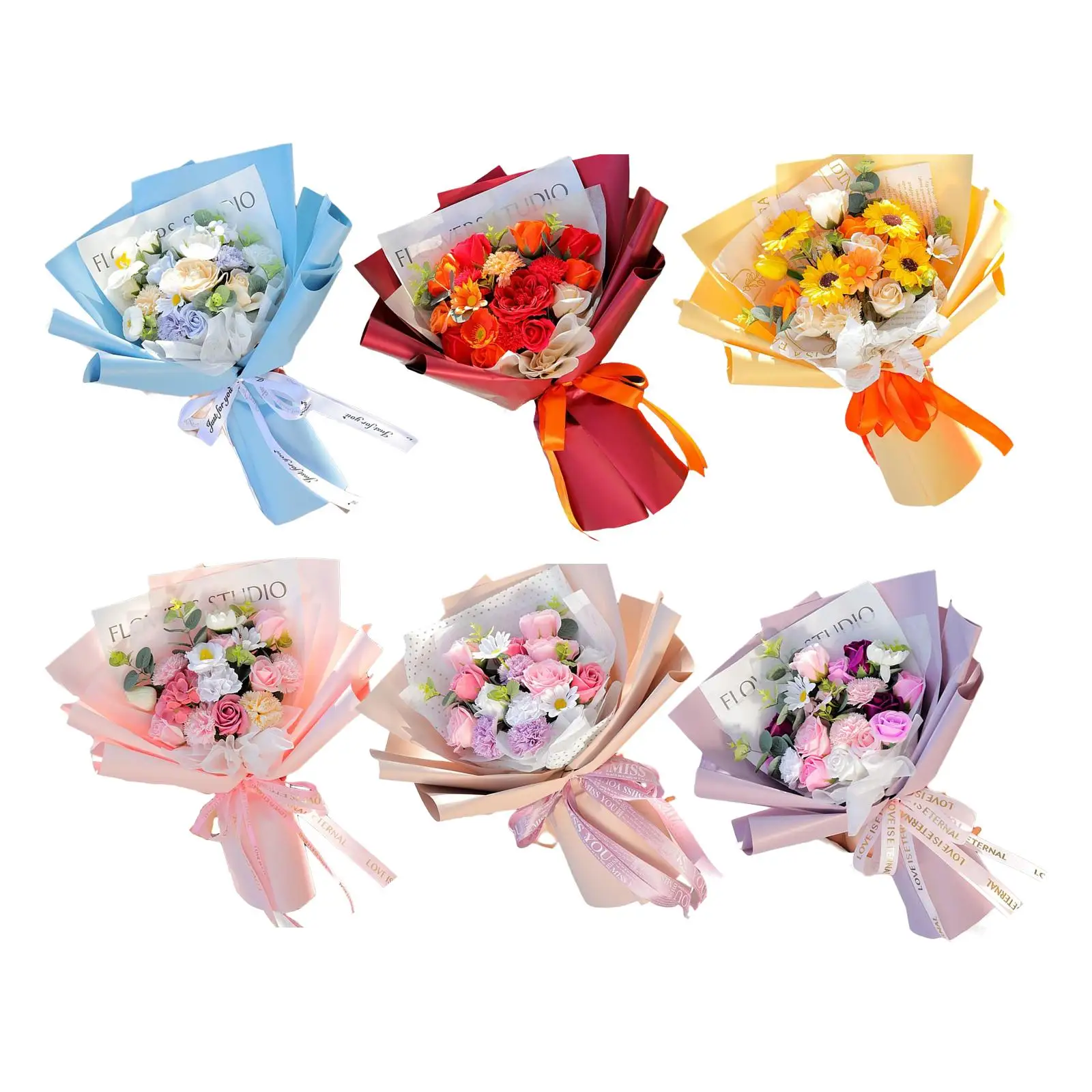 

Beautiful Soap Rose Flower, Scented Flower for Birthday Wedding Decoration