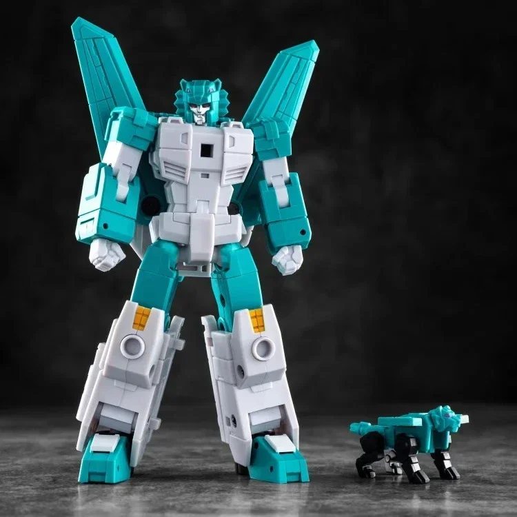 Auf Lager Iron Factory IF EX-65 Evil Star Set Leozack Spear of The Lion Warrior Actionfiguren Transforming Toys Gift Collection