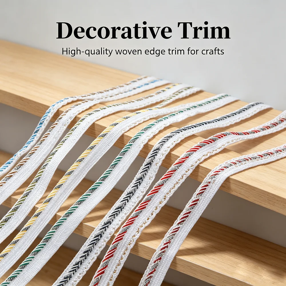 شريط زخرفي ملون بقاعدة بيضاء ب - مراجعة Sewing Thread In Textile وسعره