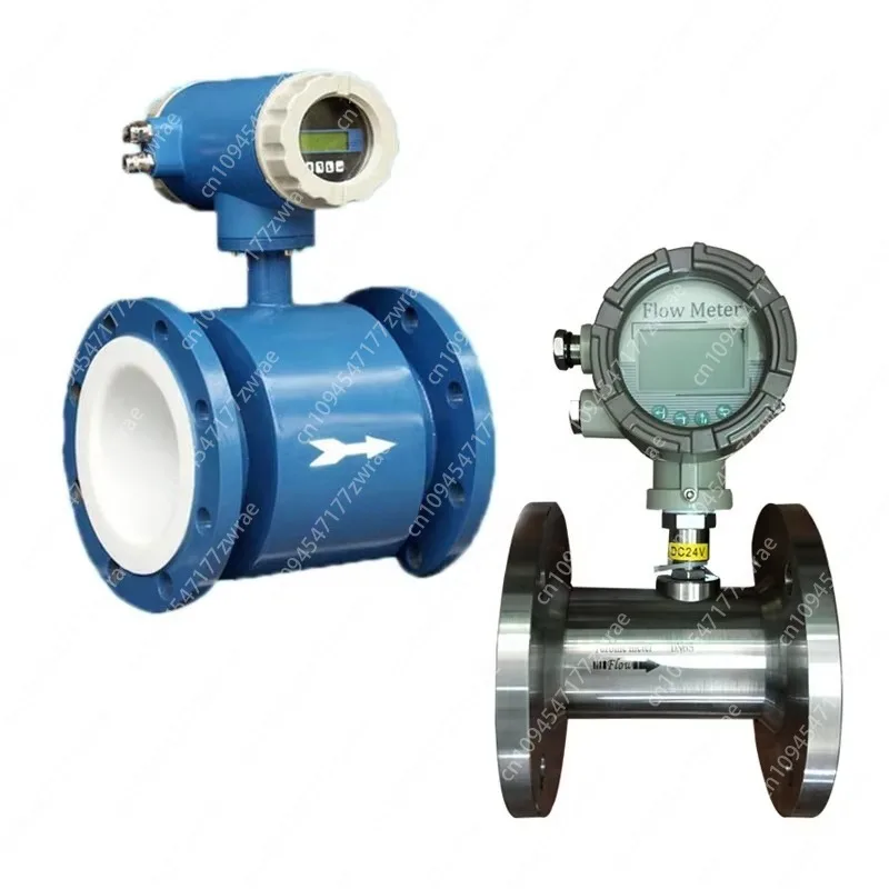 Micro River Oil Magnetic Flowmeter Sensor Digital Liquid Water Inline Electromagnetic Flow Meter
