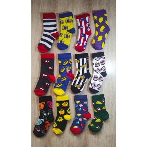 Erceys Child 12'li Colorful Fruity Scented Socket Socks