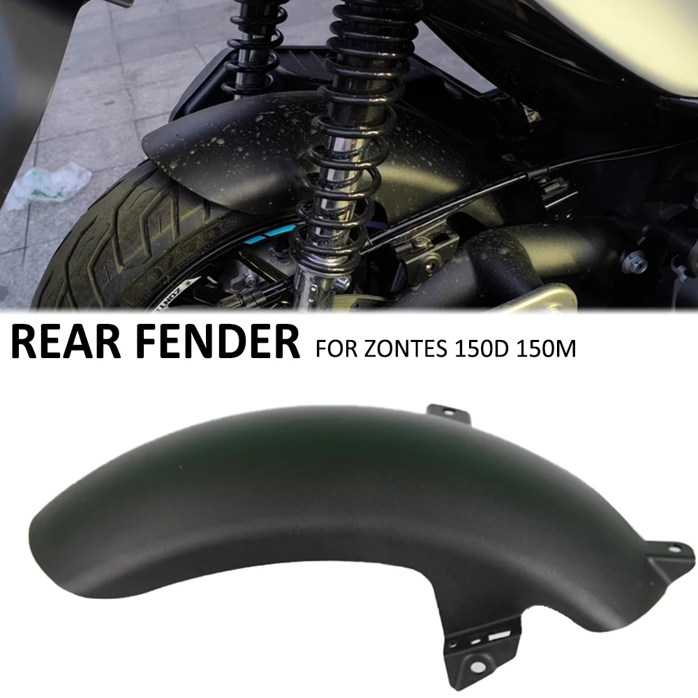 For ZONTES 150M 150 M For Zontes 150D 150 D Motorcycle Rear Fender Wheel Tire Extension Hugger Mudguard Water Fender Protector