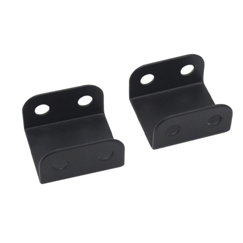 1pc/2pcs Black Cooling Fan Bracket Simple Mounting Support 8cm/9cm Fan Easy Installation Expansion Connectings Buckle