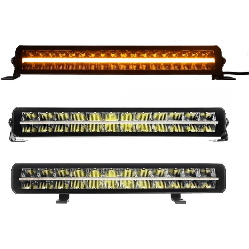 

Double row side light-emitting dazzling daytime running light position light 22 inch 32 inch 42 inch strip light