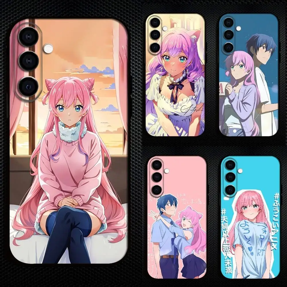 

M-More Than a Married Couple Not Lovers Phone Case For Samsung Galaxy A73,A72,A71,A70,A53,A52,A51,Others Soft Black Cover