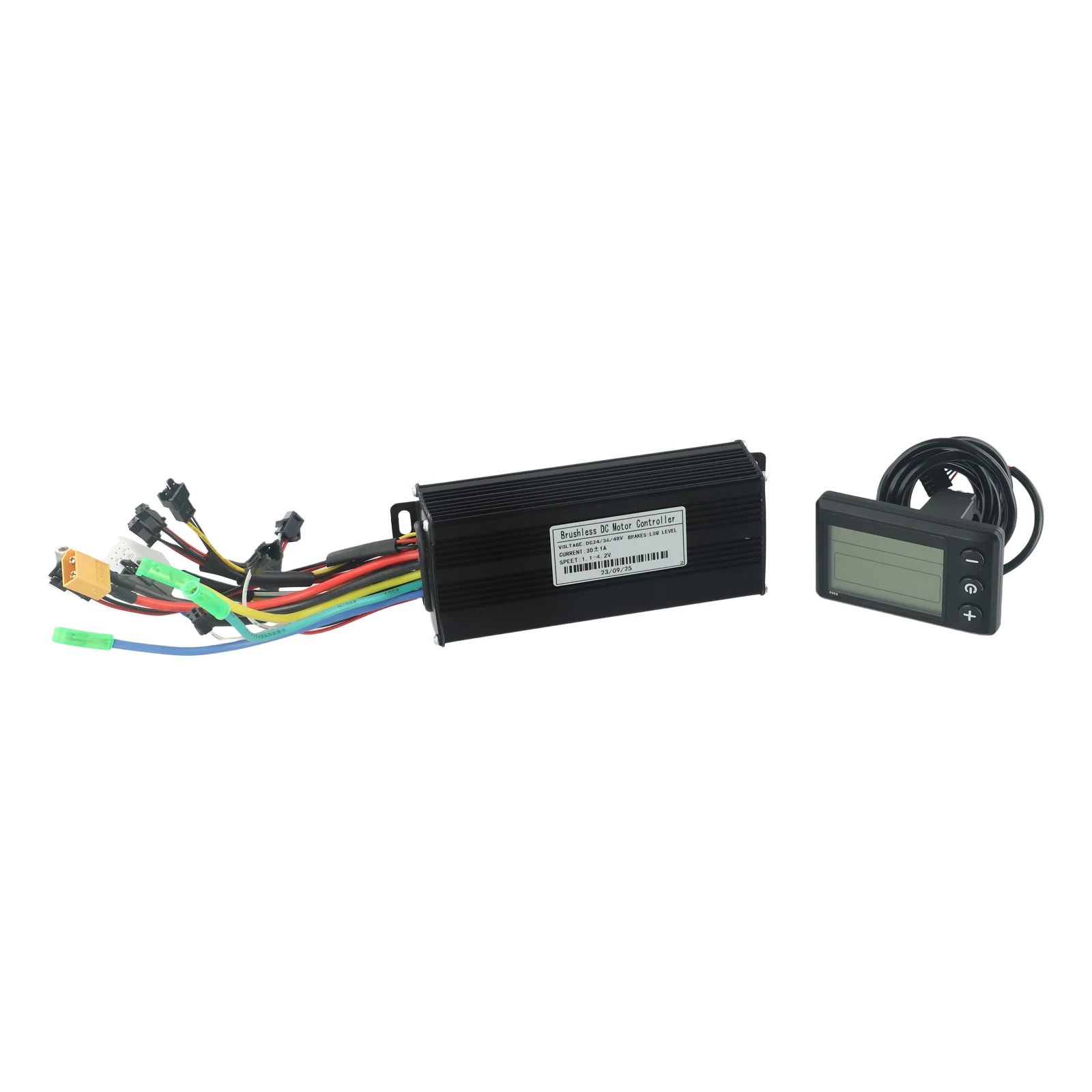 

Versatile and Practical 24/36/48V 30A 750/1000W Sine Wave Controller+LCDSW900Display for Electric scooter For Ebike