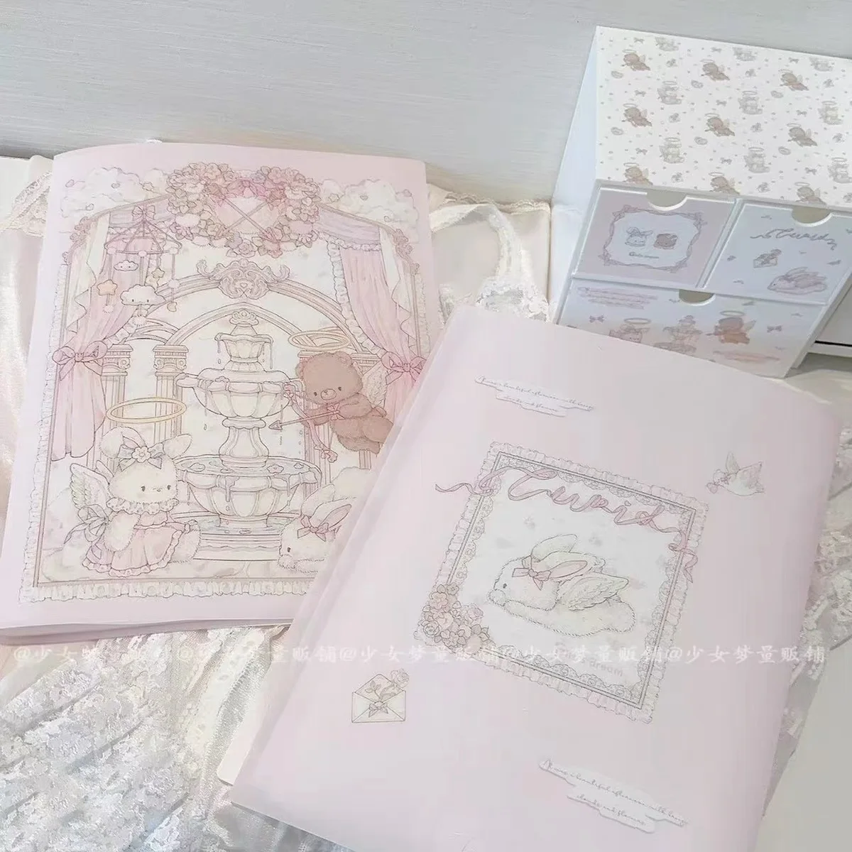 cartoon Paper File Holders A4 Document Holder Paper Folder Pregnancy information book Storage Binder Office School 40 page