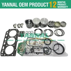 3TNE84 overhaul rebuild kit for Yanmar engine repair parts piston gasket bearing