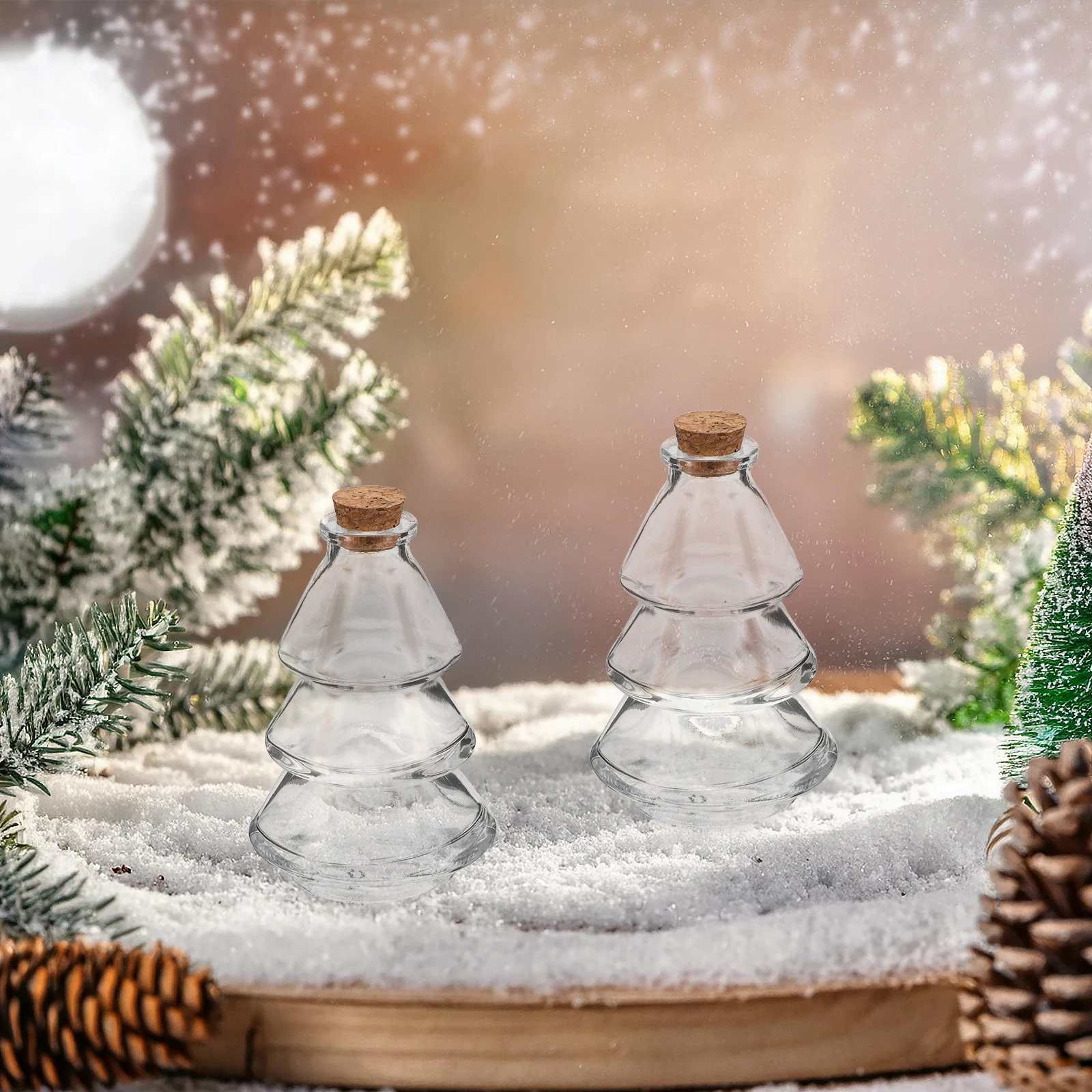 

Christmas Wish Bottle LED Decorative Lamps Colorful Night Lights Romantic Festival Home Party Nice New Year Gift