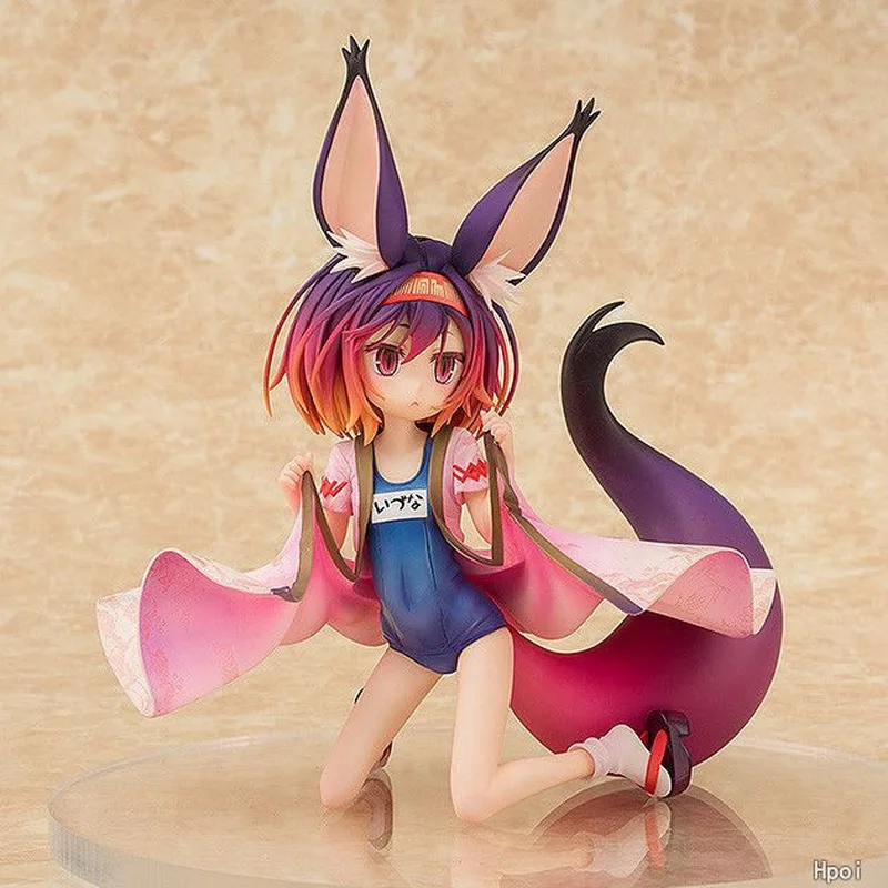 

20cm Animation No Game No Life Swimsuit Hatsuse Izuna Action Figure Pvc Model Statue Ornaments Toys And Gifts