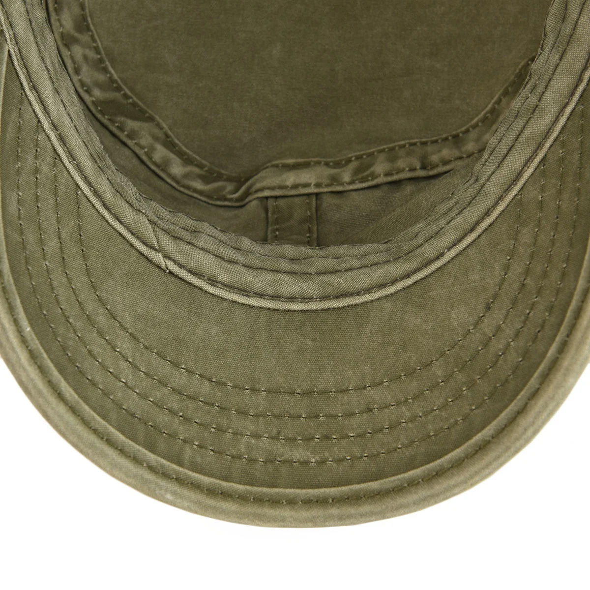 Mens Trucker Baseball Hat Solid Cotton Distressed Flat Caps