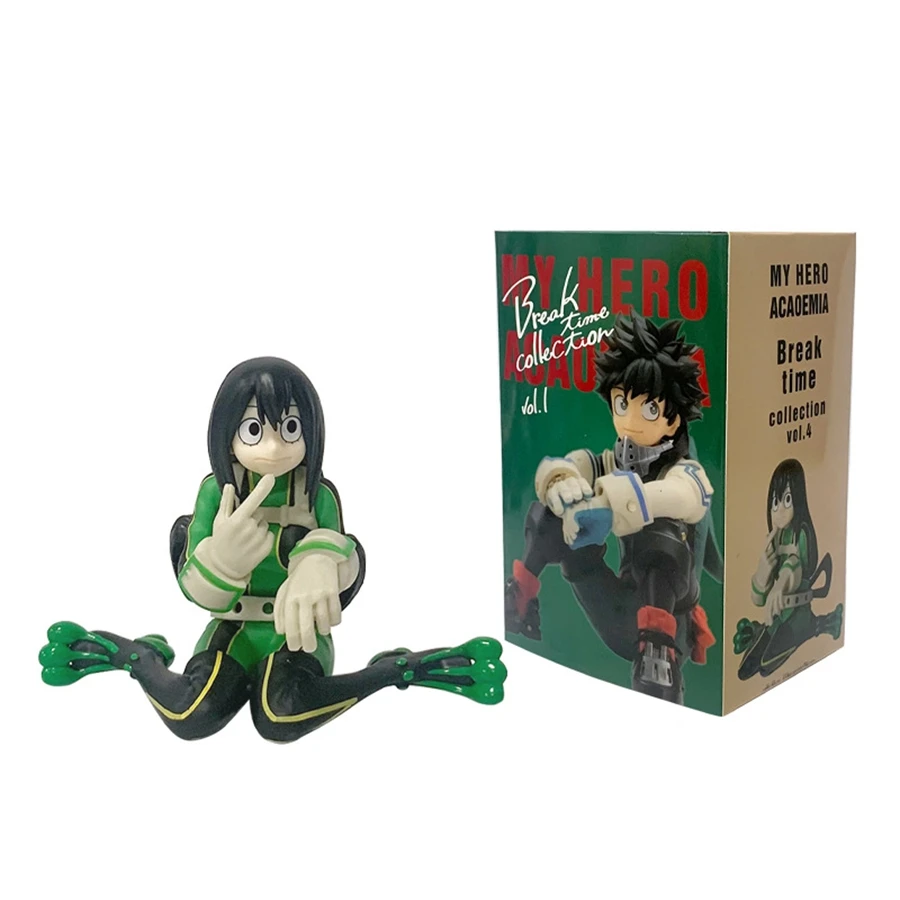 9 سنتيمتر-21 سنتيمتر Boku no Hero Academia أنيمي الشكل Midoriya Izuku/Bakugo Katsuki عمل الشكل تودوروكي شوتو/Asui Tsuyu تمثال نموذج #6