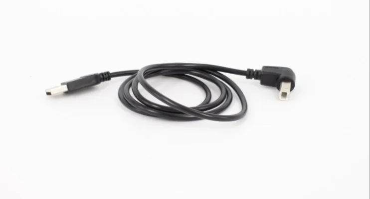 USB 2.0 A Male to USB B Male Type B Up&Down&Right & Left Angle Printer Scanner 90 Degree Cable 1 meter