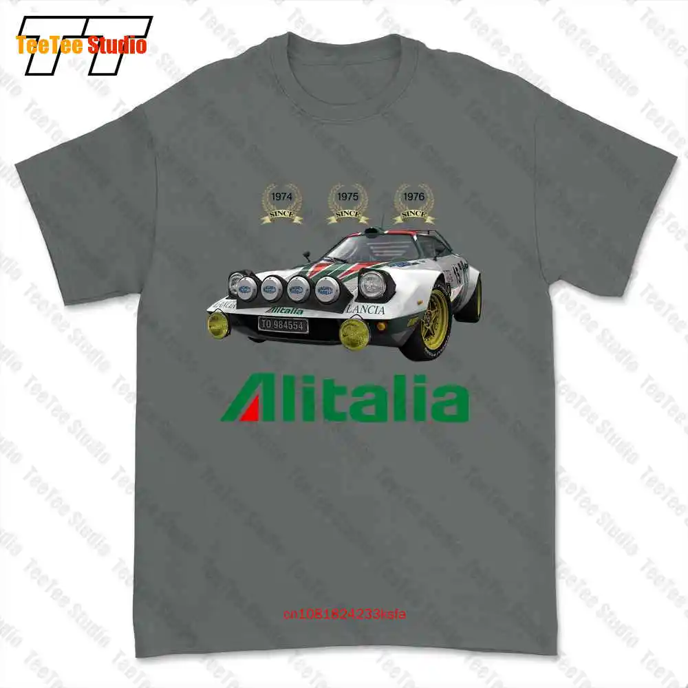T-shirt de course de rallye Lancia Stratos Hf, groupe 4 Alitalia Wrc, HTFZ