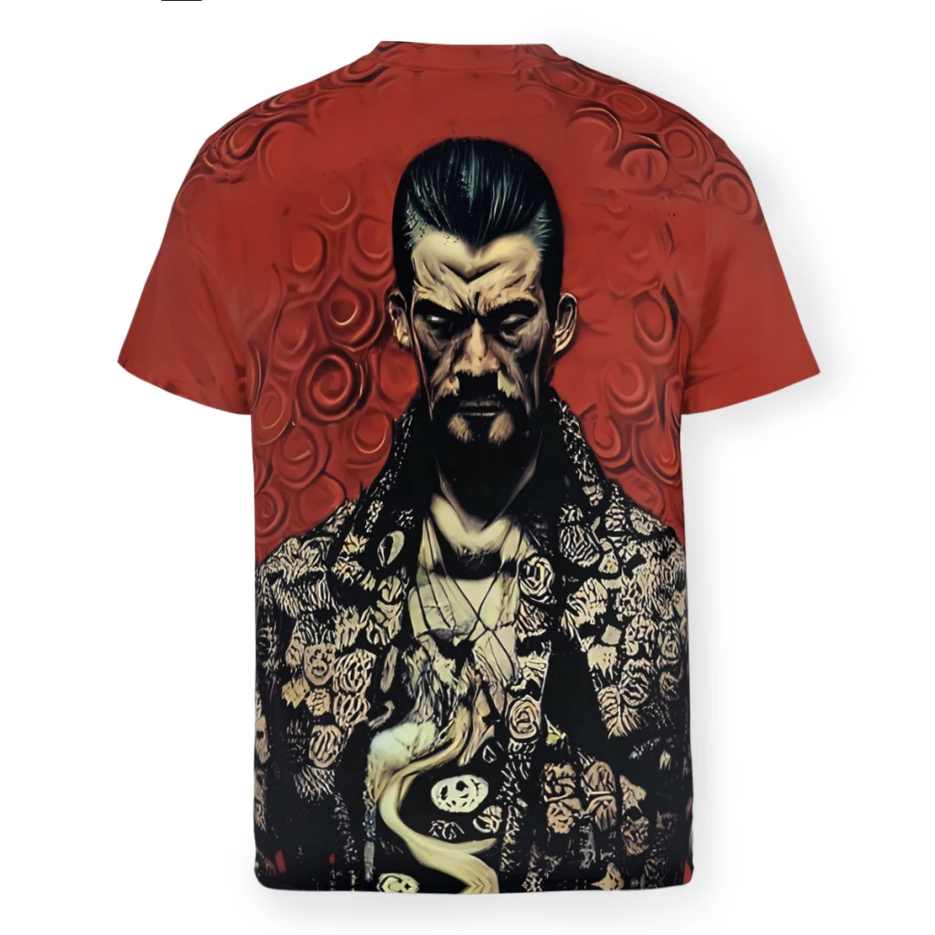 Сriminal Special Polyester TShirt Yakuza Comfortable Hip Hop Thin T Shirt Short Sleeve