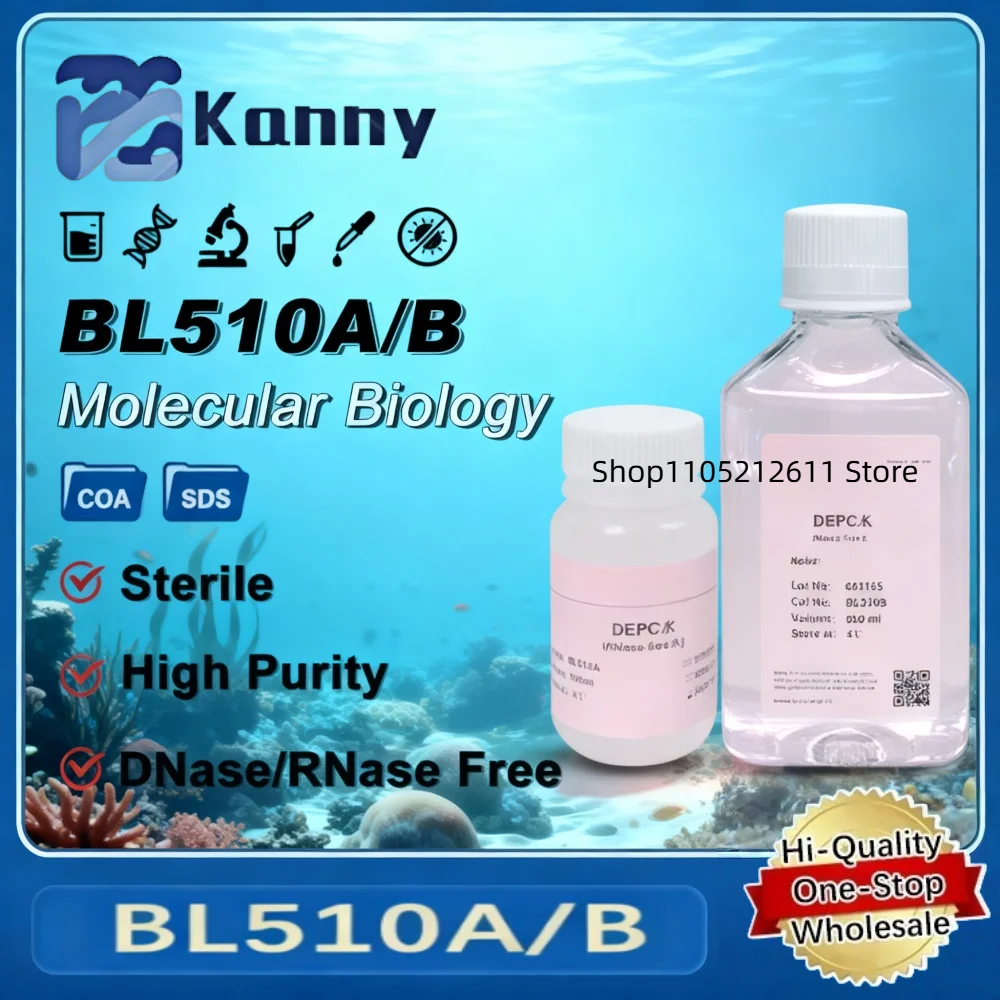 DNase RNase Free Enzyme-Free Lab Water BL510A/B – RNA Reverse Transcription & siRNA Annealing