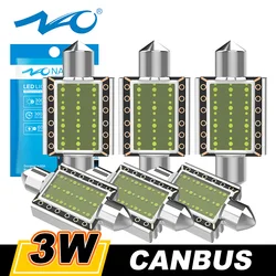 NAO C5W C10W LED Canbus Festoon 31mm 39mm 41mm No Error 3W 12V Auto Ultra Bright White Car Interior Dome Map Indicator Light