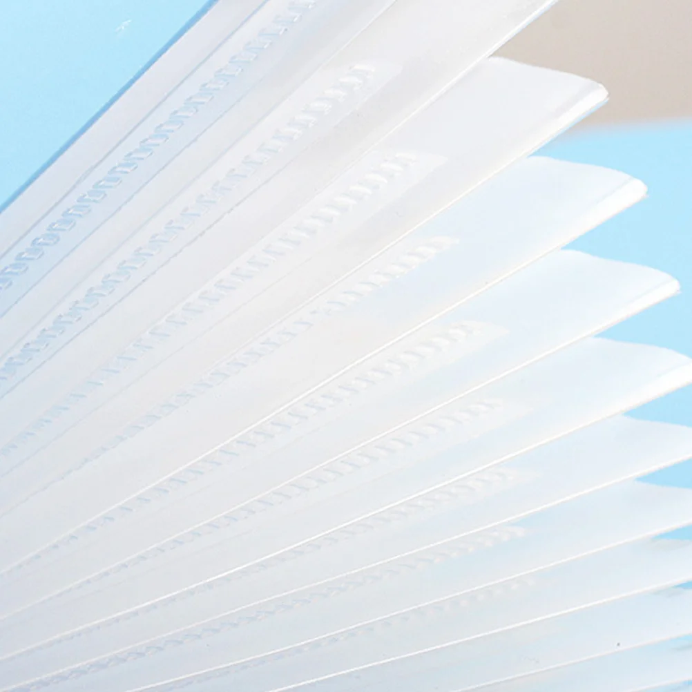 

2 шт. папка для файлов портативная пластиковая папка-гармошка формата А6 органайзер для документов для школьного офиса студенческого персонала