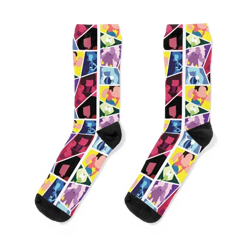 

Steven Universe Pattern Socks sports and leisure Non-slip christmass gift fashionable Socks For Girls Men's