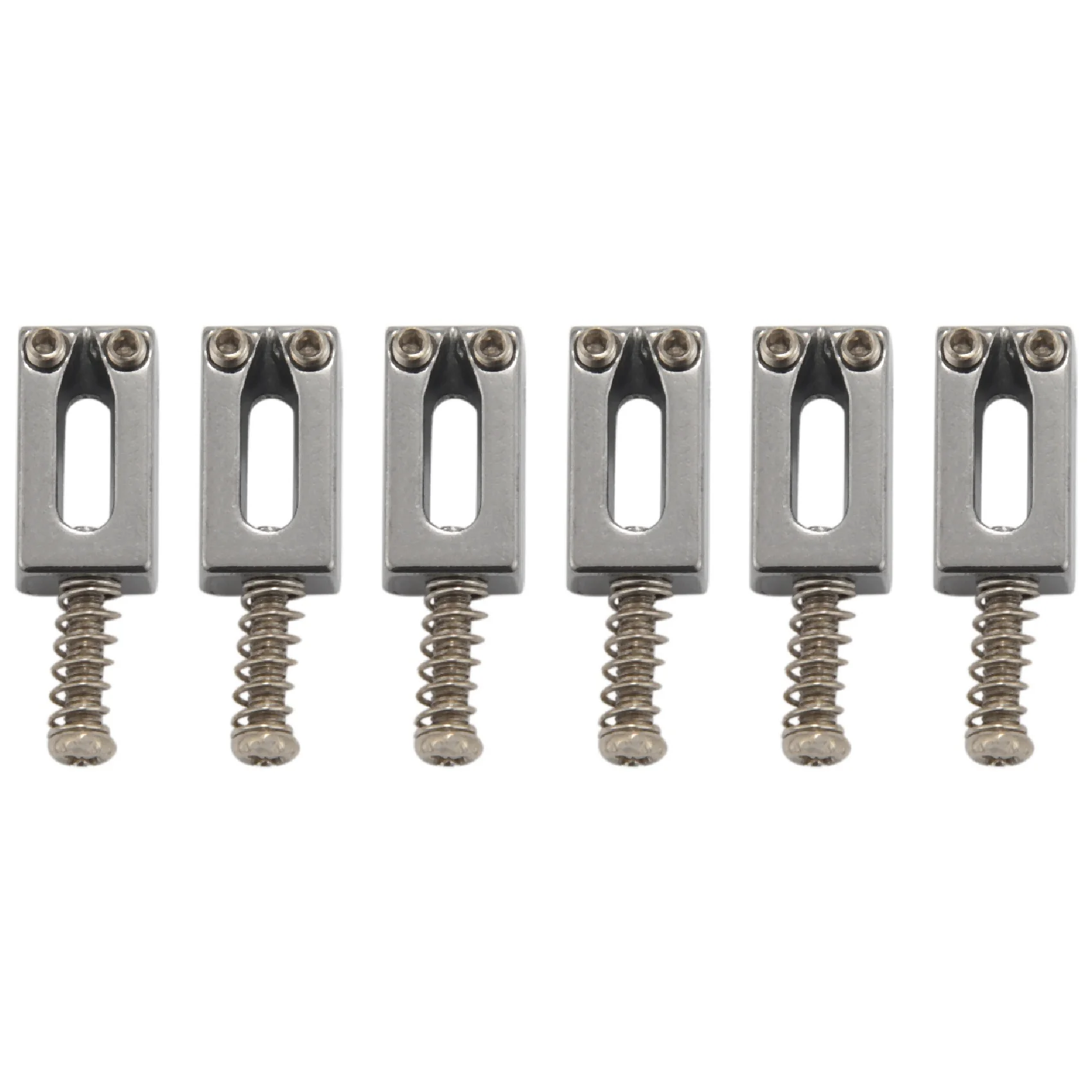 CGDS-30 Pieces Electric Guitar Bridge Saddles Flat Set For Tele Guitar Replacement