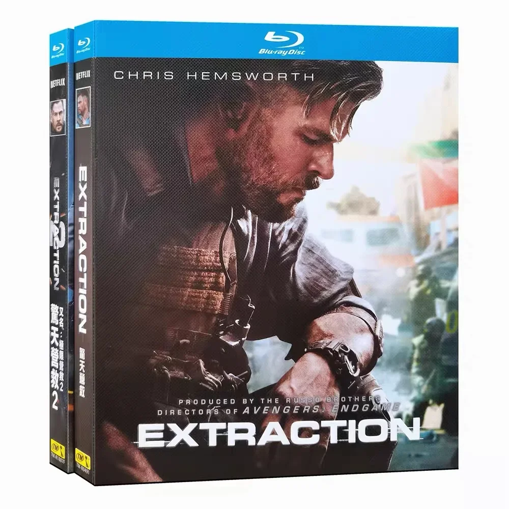 Extraction 1-2:2 BD All Region Neues Box-Set Blu-ray Disc High-Definition BD