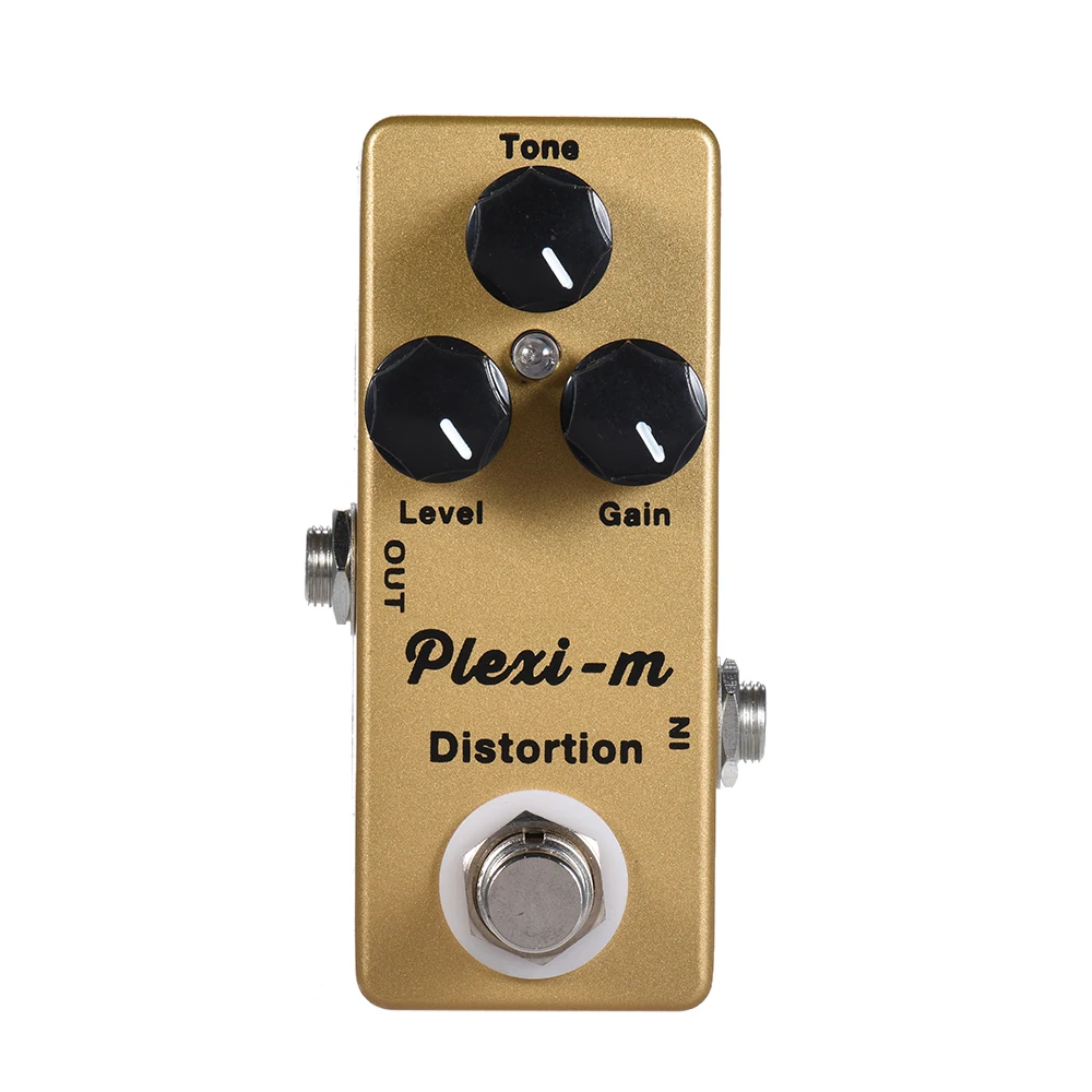 

MOSKYAUDIO PLEXI Distortion Guitar Effect Pedal Bass Guitar Electric Guitars Compressor Pedal Reverb Parts Guitar Kit