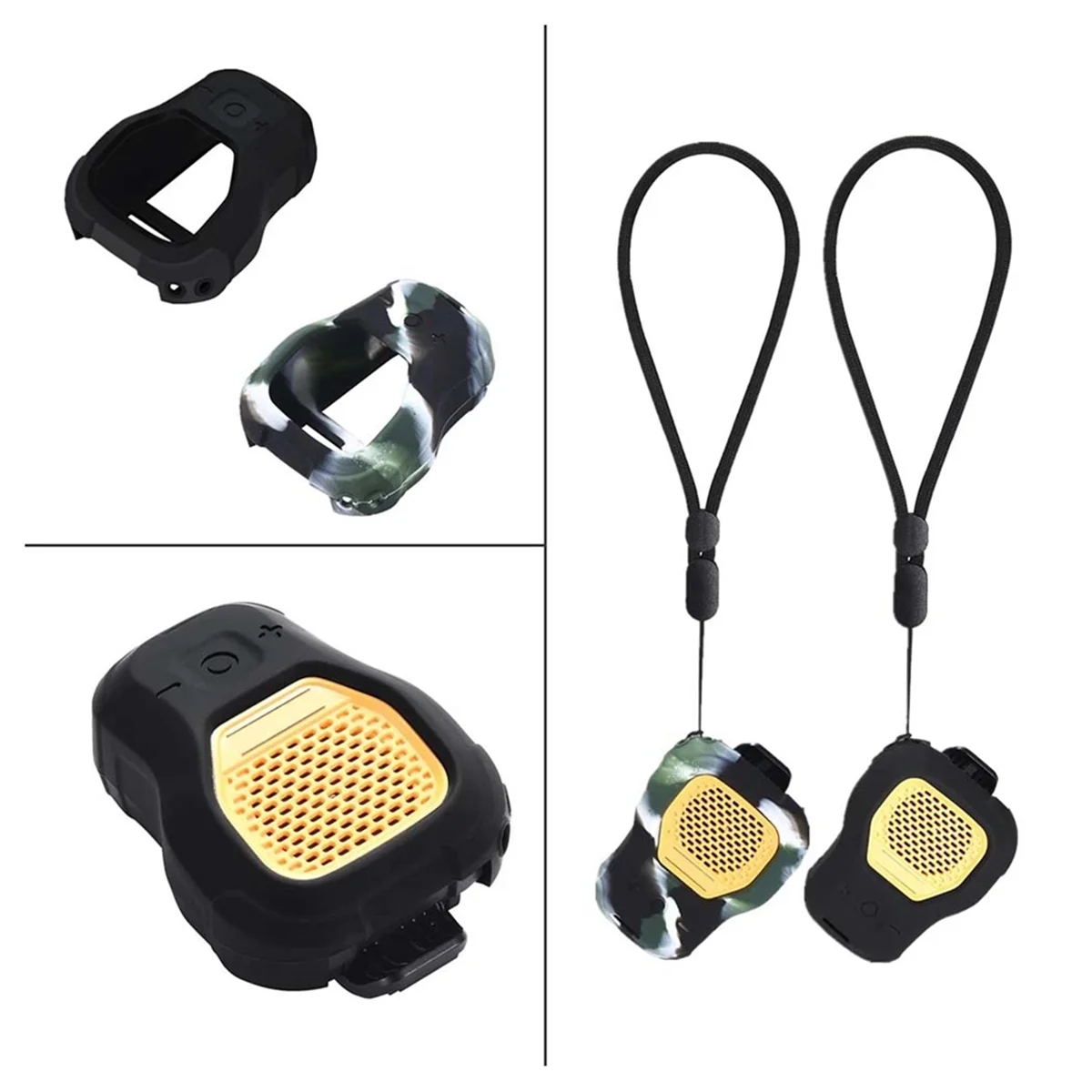 POP-lCase สําหรับ Dewalt Jobsite Pro สวมใส่ลําโพงป้องกันพร้อมสายคล้องกันน้ํากันกระแทก Anti-Lost COVER