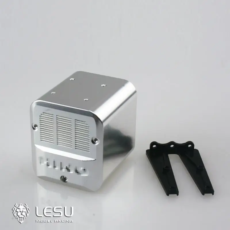 LESU 1/14 truck Tamiya tractor 700-D1-P exhaust tank metal remote control accessories car model