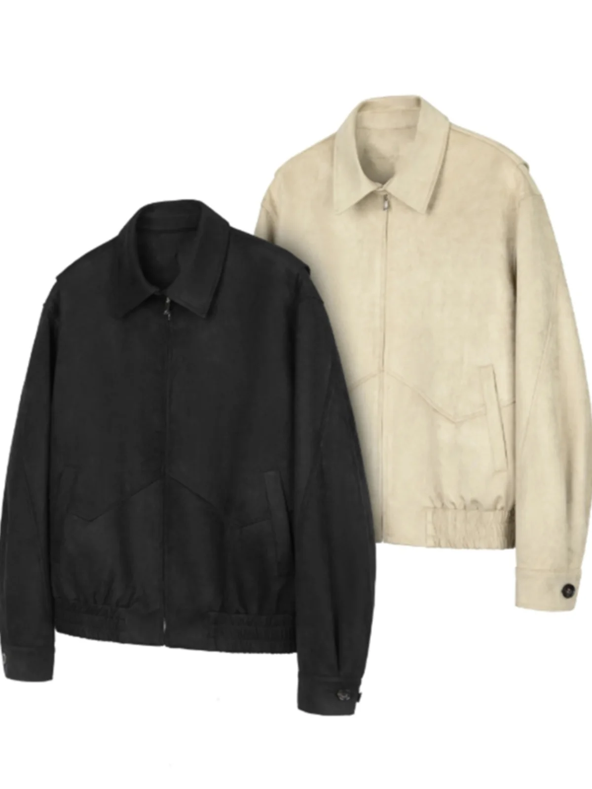 

Мужская куртка American Sle Suede Jaet Cleanfit Old Money, весна-осень, свободный крой, повседневная, в стиле бейсбол, трендовая верхняя одежда