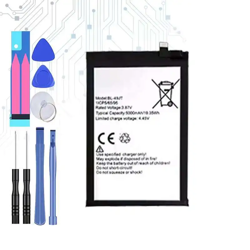 

High-Capacity 5000mAh Mobile Phone Battery BL-49JT Lightweight For Tecno Camon 17 Pro CG8 Camon 18P CH7 Spark 8 Pro