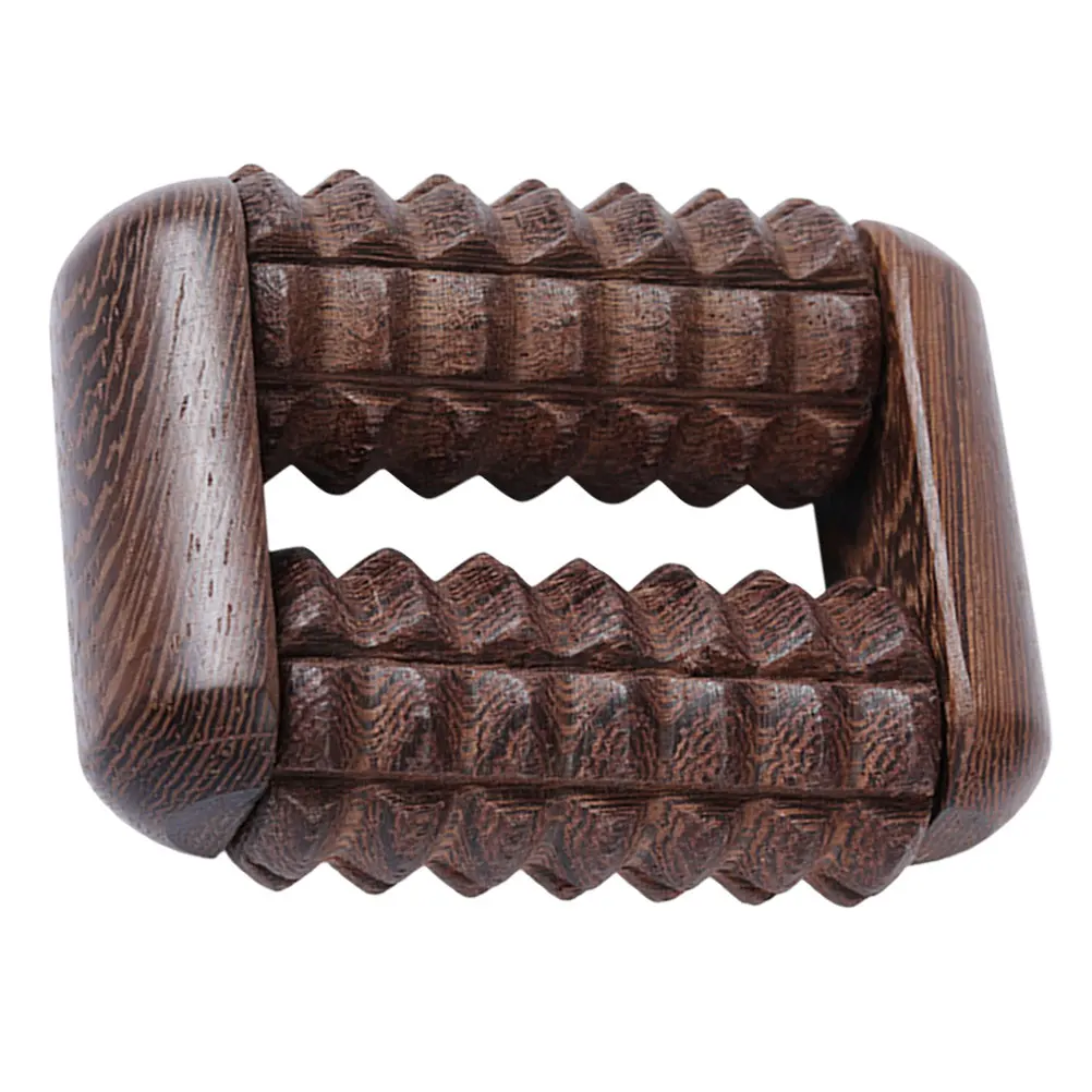 

Portable Wooden Finger Roller Massager For Fatigue Relief Durable Hand Massage Tool Smooth Texture Calming Hand Roller For Palm