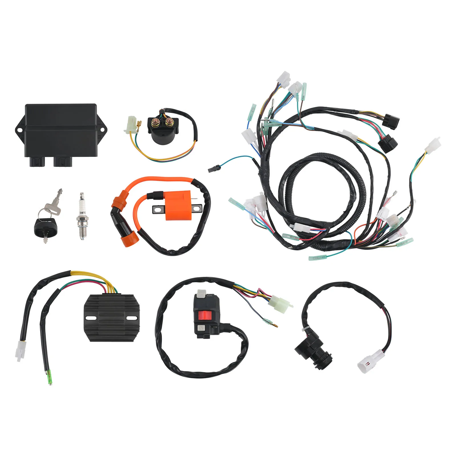 

Ignition Coil Wire Harness CDI Kit for Yamaha Warrior 350 YFM350X 1997- 2001 New 3GD-82590-40-00
