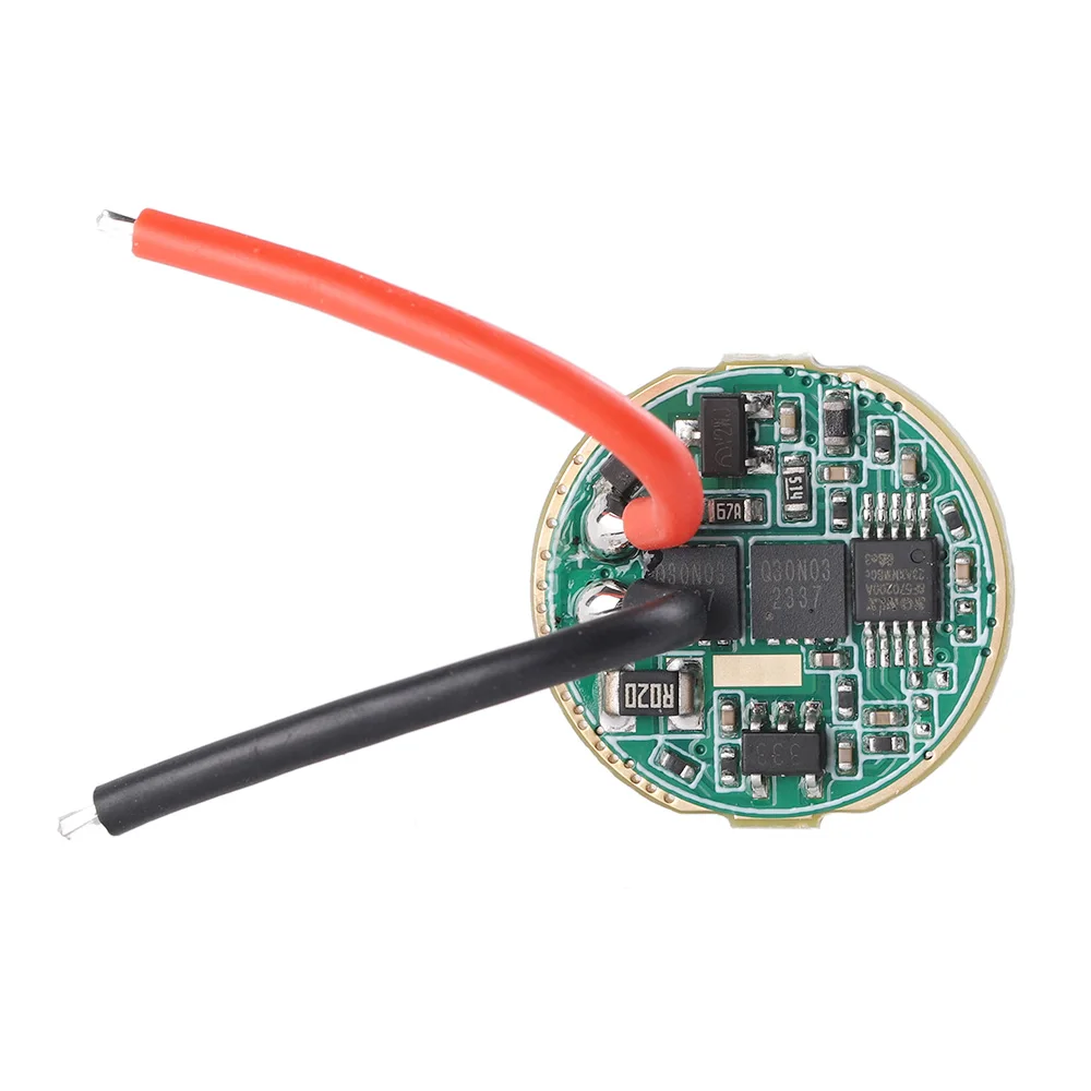 17mm Driver for SST40 ,4 modes 0.1%-3%-30%-100%, max current output 5000mA, Temperature protection management inside