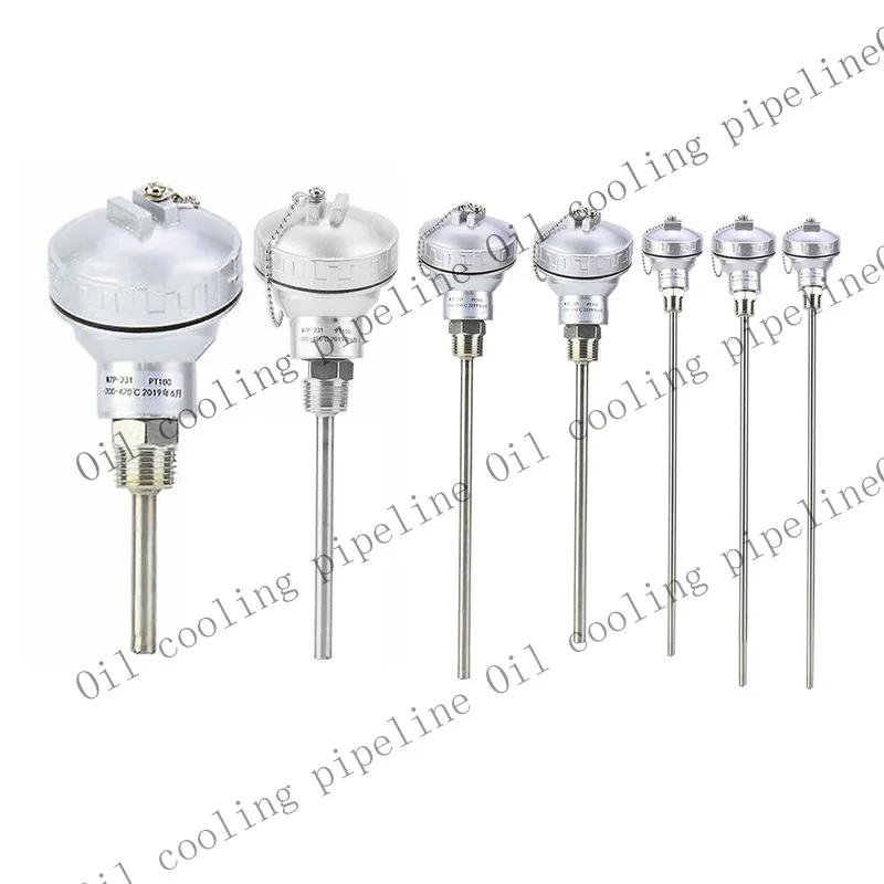 A+ Reliable PT100 Temperature Sensor Probe with NPT Thread Wide Measuring Range