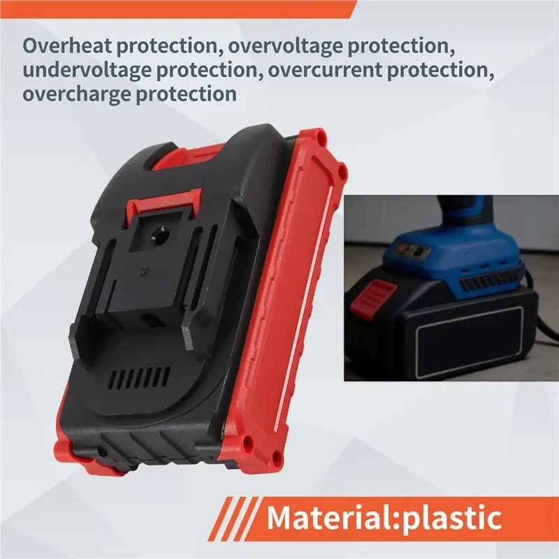 

B17B 21700 Li- Battery Case Formakita Lithium Battery 5 Hole 21700 Li- Battery Case Box Lithium Battery Plastic Case