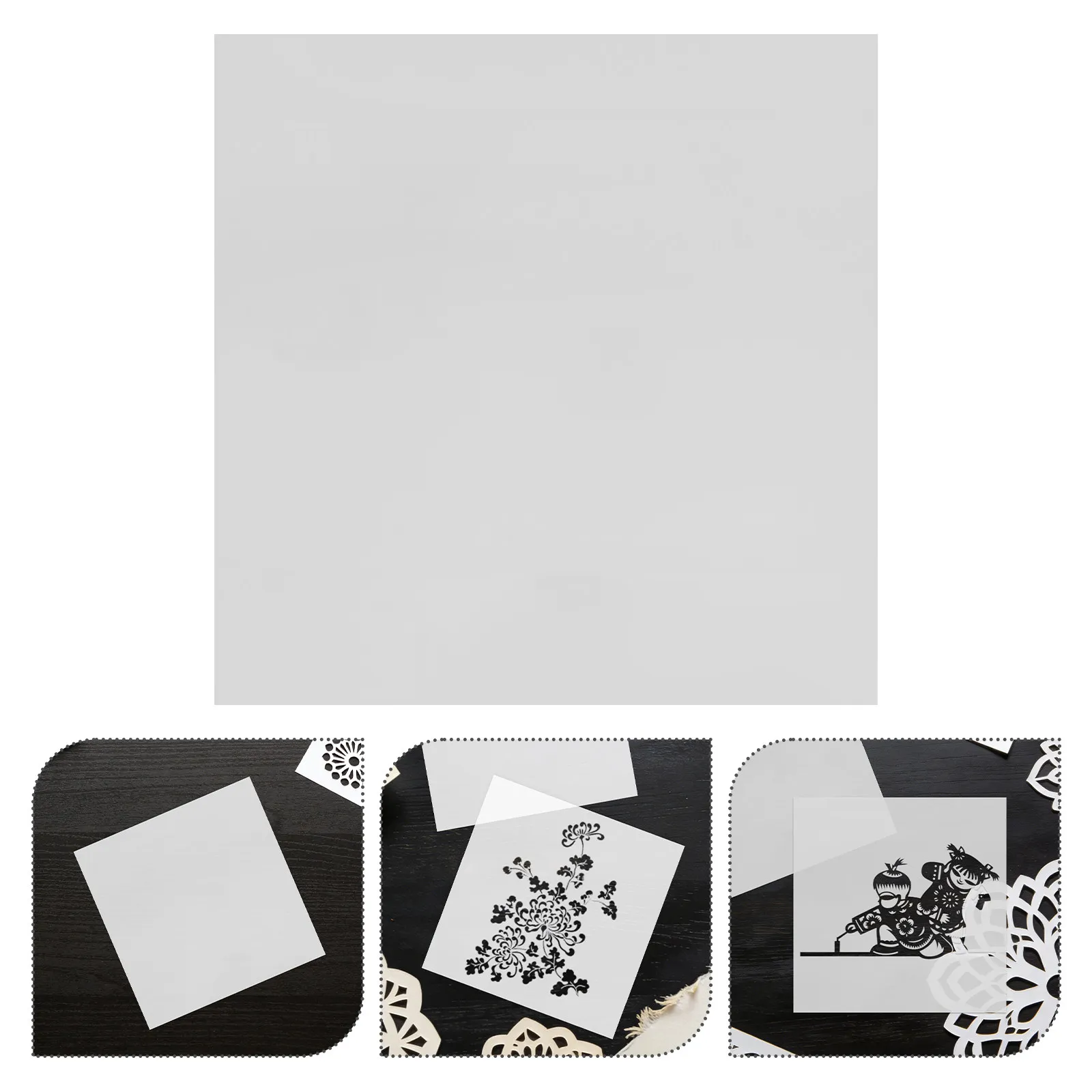 Semi Transparent Template Sheet 30x20cm Clear Acrylic Drafting Aid for Architects Engineers Students Artistic Layout Planning
