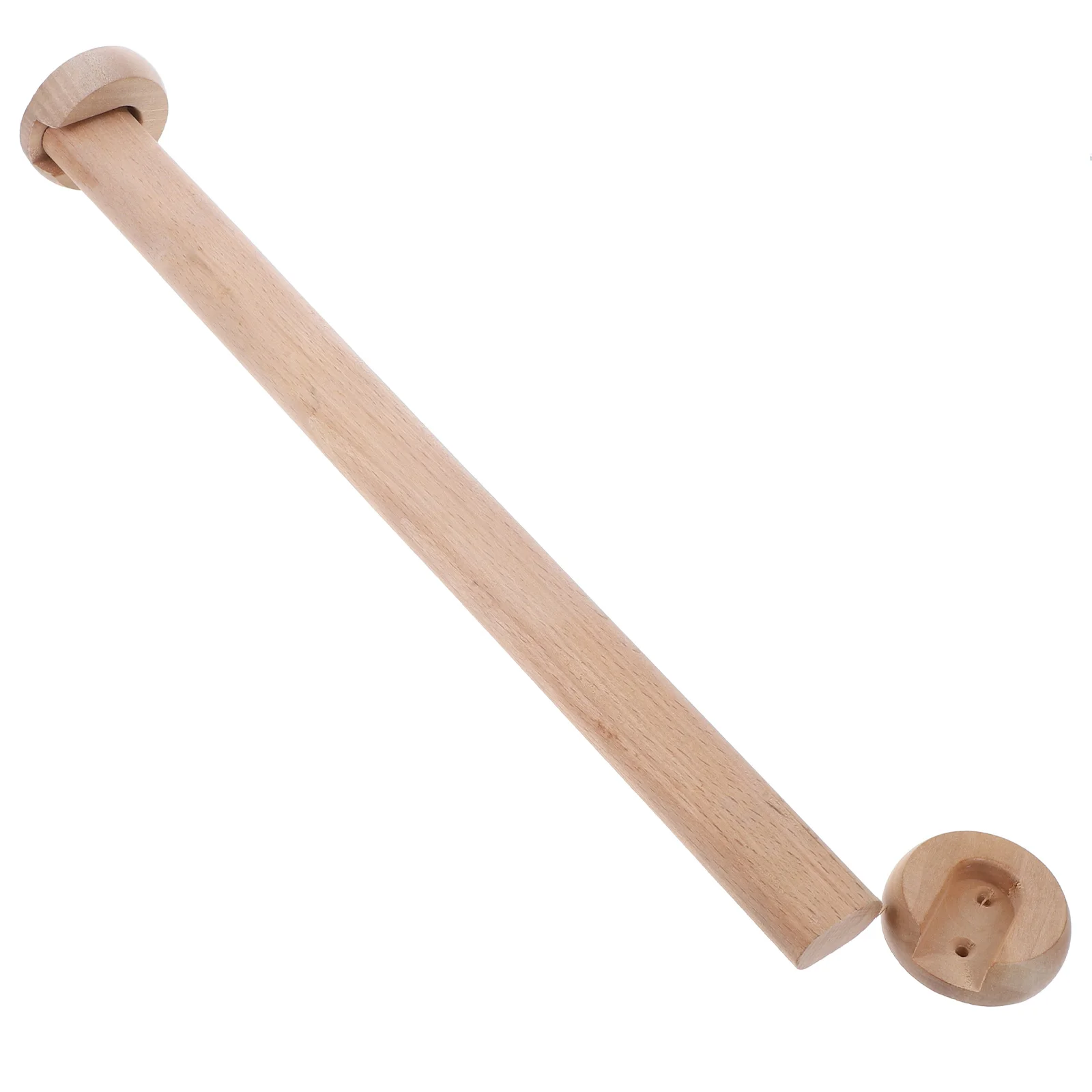 

Wooden 40-50Cm Heavy Duty Hanging For Wood Dowel Tension Support Pole Closet Hanger Beech Wood Valet Rod Space-Saving Closet Rod