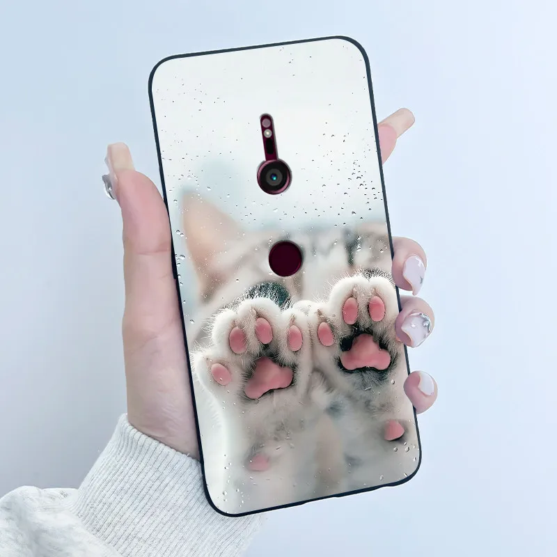 Casing For Sony Xperia XZ3 SO-01L XZ2 SO-03K Phone Case Luxury Fashion Cute Cool Boys Girls Black Matte Soft Silicone Back Cover view 6