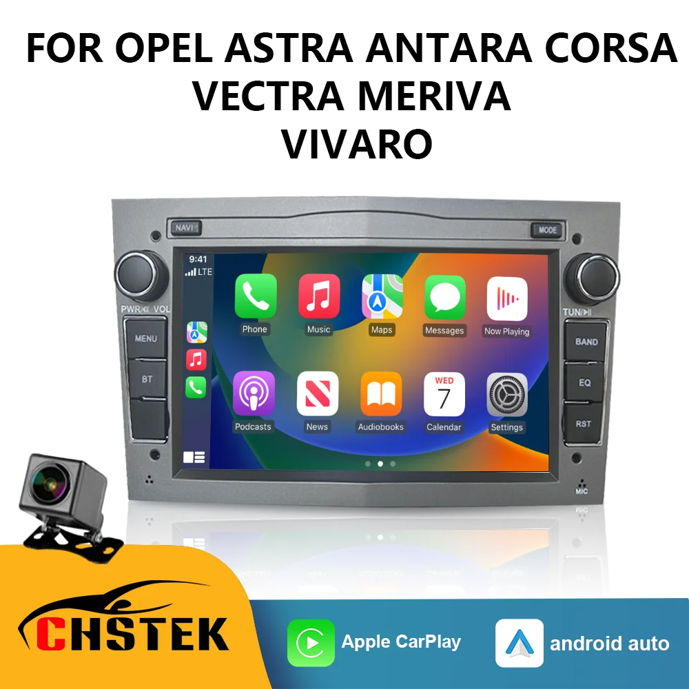 CHSTEK Android 13 Car Radio for Opel Vauxhall Astra Vectra Corsa Antara Combo Wireless CarPlay GPS WiFi 4G Auto Head Unit