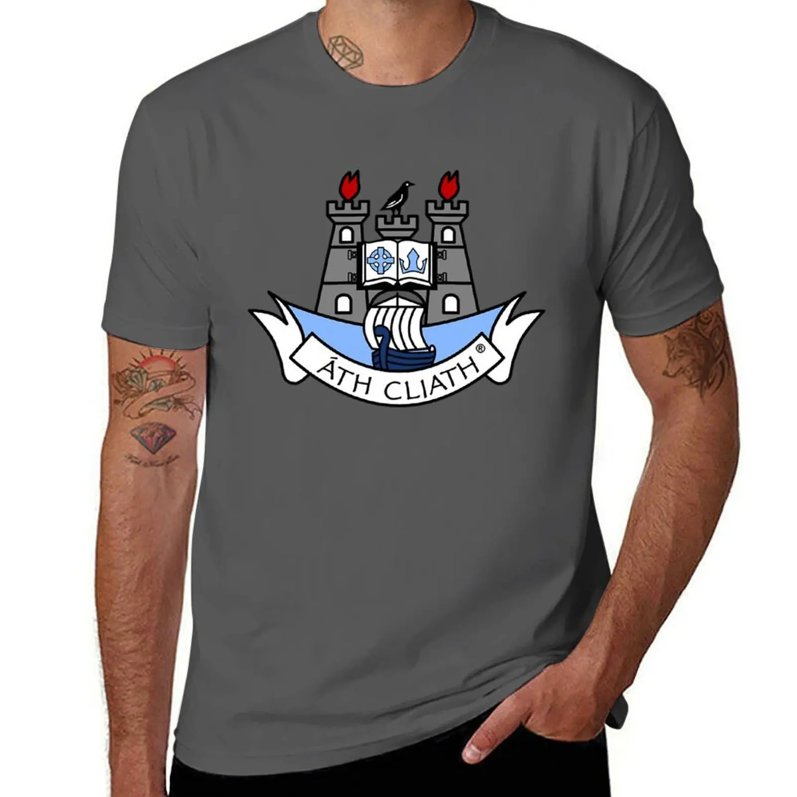 

Dublin Gaa T-Shirt t shirts for man cotton soft man t shirt luxury T-Shirt