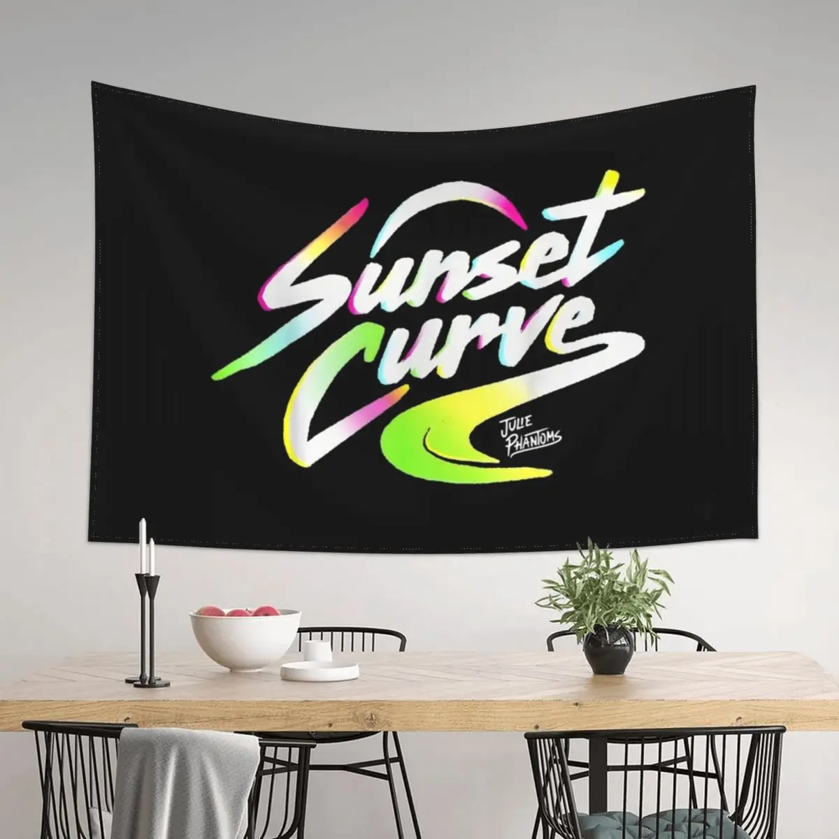 

Sunset Curve Tapestry Things To Decorate The Room Aesthetics For Room Room Decor For Girls Tapestry
