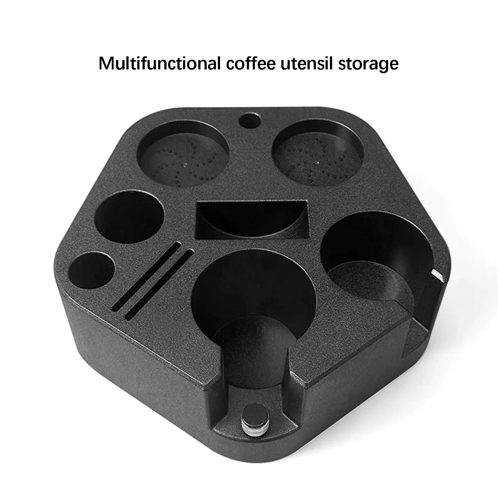 Espresso Tamping Station Coffee Tamper Stand Convenient Multifunctional for Bar