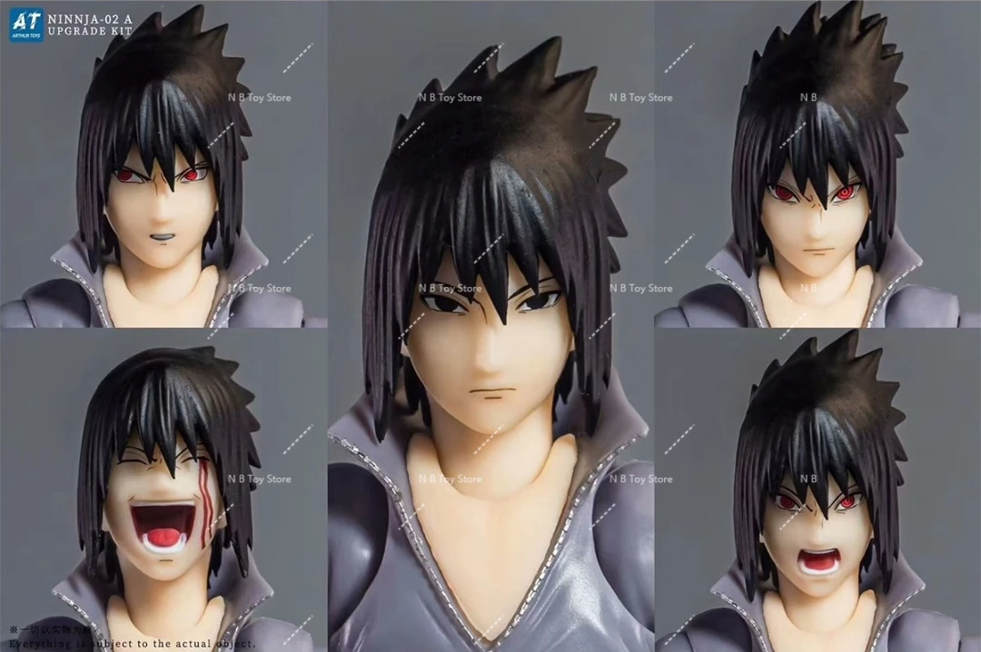 متوفر في المخزون Arthurtoys Ninnja Sasuke 2.0 نحت الرأس Samsara مشاركة العين أسلحة الرسوم المتحركة نموذج عمل الشكل لعبة جمع #3