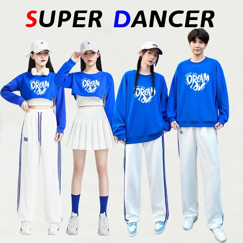 

Fitn Aerobics Set Jazz Dance Performance Costume High School Student Sports Meeting Cheerleading Performance Outfit Adult
