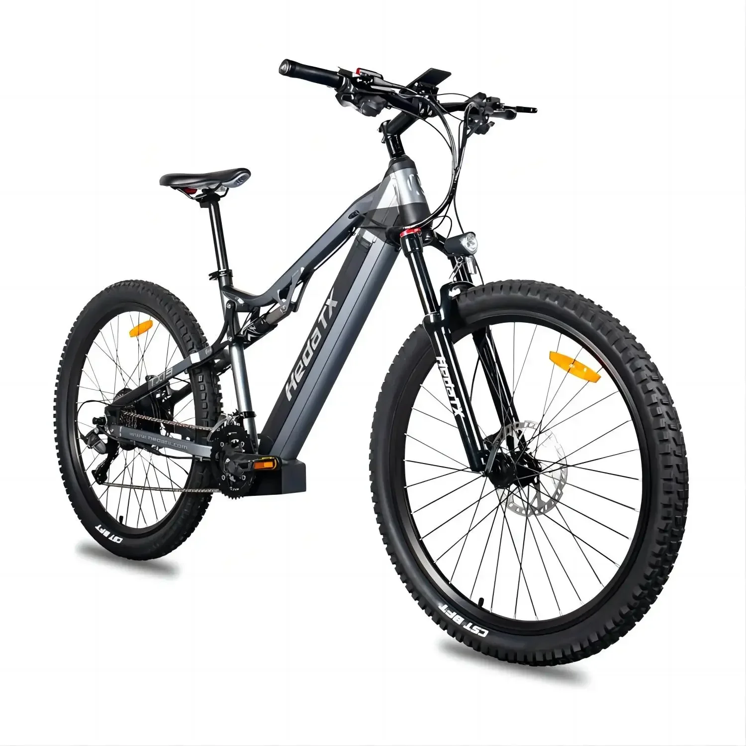 Electric Bicycle Heda-TX19 1000W 48V19.2AH Hydraulic Brake E-Bike Full Suspension 27 Speed ​​No Transmission T1 Electric Bike image 4