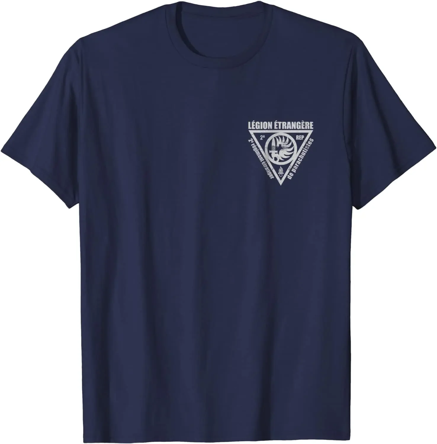 France 2 Rep Foreign Legion Paratrooper T-Shirt Short Sleeve Casual 100% Cotton O-Neck Men T Shirts