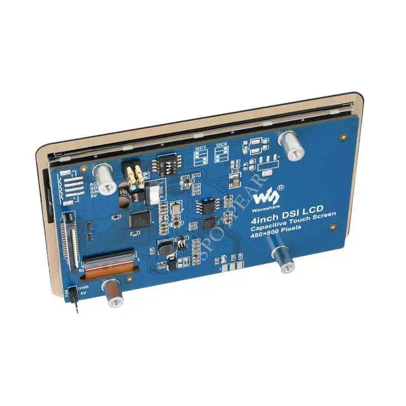 Picture 7: Raspberry Pi 4inch DSI mipi Interface Capacitive Touch Screen Display 480×800pixel For Raspberry Pi5/4B/3B+/3A+, CM3/3+/4