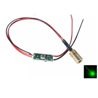 Mini 515nm 520nm 10mw Green Dot Laser Diode Module Within Driver Board 06x10.5mm